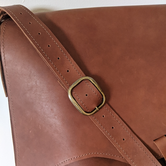 Genuine Leather Portfolio / Laptop / Messenger Bag - Picture 8 of 14